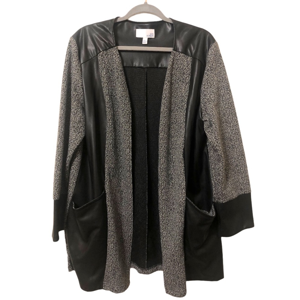 Vegan Leather Coat